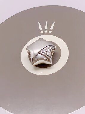 Pandora Sparkling The star Charm The shining pentagram S925 Silver Jewelry